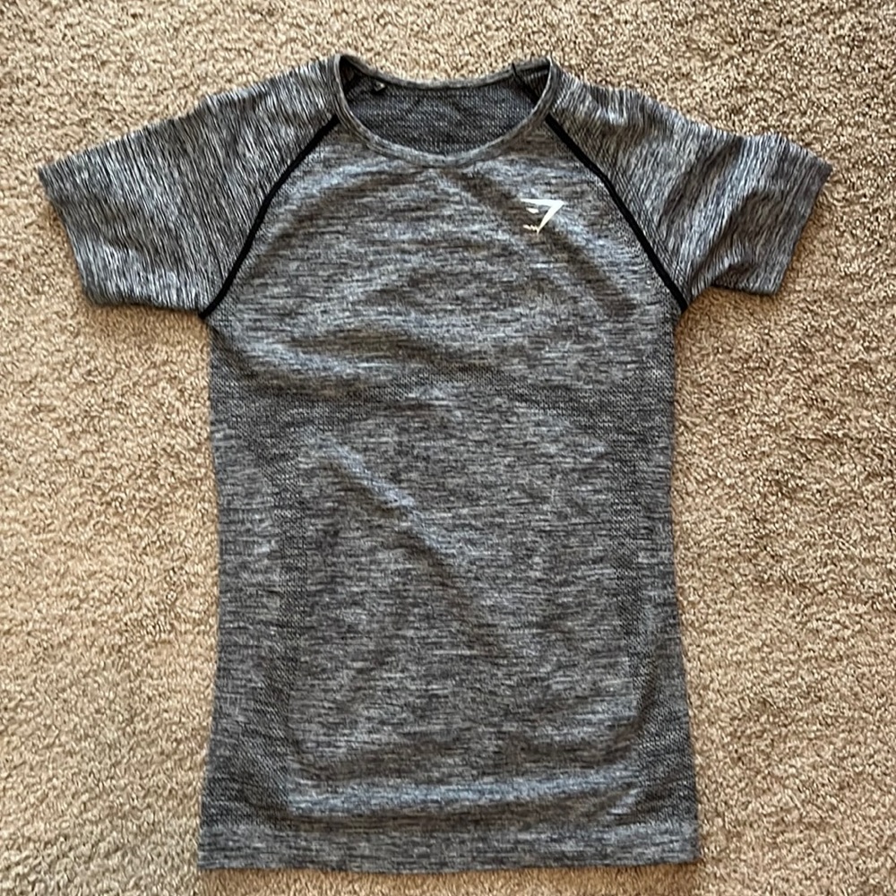 gym shark workout shirt